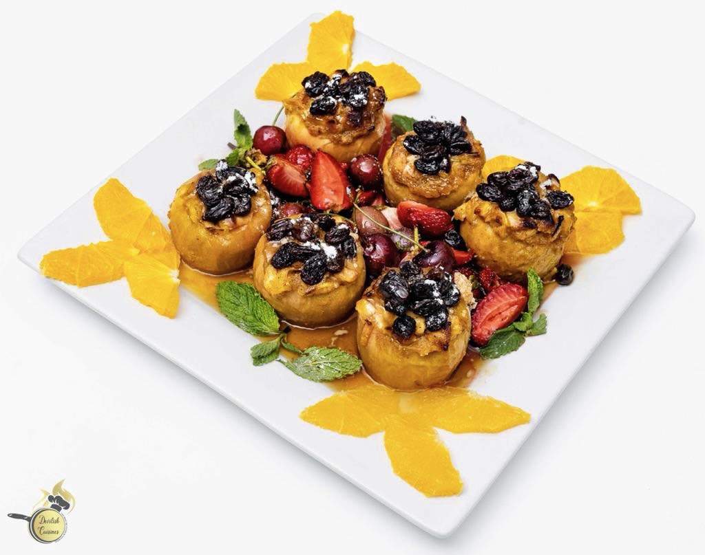 Delicious Apple Crumble dessert from Devilish Cuisines